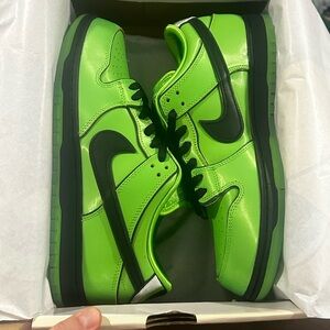 Nike Dunk x Powerpuff Girls Buttercups 10.5 men’s.
